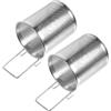 TOVINANNA Set 2 Pezzi Cestelli in Acciaio Inox per Pentola Calda con Gancio, Colino per Spaghetti Cinesi e Scolapasta per Pasta, Filtro a Maglia Fine Resistente Alte Temperature per Cucina