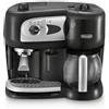 De'Longhi Machine Expresso combiné pompe - DELONGHI - BCO261B.1 - 15 bars - Dosettes et Café moulu - Noir et blanc