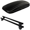 FARAD BOX BAULE da Tetto Auto COMPATIBILE con BMW X3 (G01) dal 2017 + Barre Portatutto