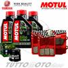 MOTUL - BREMBO - HIFLO KIT TAGLIANDO YAMAHA FZ6 FAZER S2 600 2009 OLIO MOTUL 5100 FILTRO PASTIGLIE