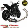 MIVV Scarico Completo Mivv Yamaha Mt-07 2019 19 Terminale Gp Pro Black Moto Alto