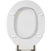 POLISEDIL TRADING S.R.L. Sedile Copriwater Versailles Astra color Bianco in Poliestere