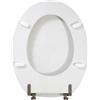 POLISEDIL TRADING S.R.L. Sedile Copriwater Olimpia Astra color Bianca in Poliestere
