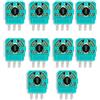 MHADBKH 10Pack Per Joystick Potenziometro 3D Pulsante Joystick Analogico 3D Joystick Sostituzione Laterale