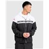 Lacoste Mens Lacoste Giacca Full Zip Softshell Croc Woven Tape - Bianco, bianco