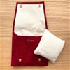Cartier Custodia Orologio Gioielli Viaggio Custodia Cuscino Rosso Novità Giap...