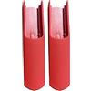 WuLi77 Gamba protettiva per seggiolone Stokk, colore rosso, in plastica, con inserto anti-ribaltamento per la sicurezza
