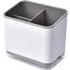 SunaOmni Portaposate Scolaposate Cucina Lavello Organizzatore Posate Lavello Caddy Scolapiatti Cucchiaio Di Plastica Forchetta Bacchette Scatola Di Immagazzinaggio Doppio Strato Per La Cucina