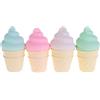 Tangpingsi Luce notturna, luce notturna a forma di cono gelato, lampada da tavolo per bambini, decorazione per bambini