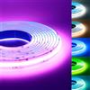 Arotelicht 24V Striscia LED COB RGBW RGB+WW+CW 5m 5in1 6pin RGB CCT Strisce LED dimmerabile catena luminosa ad alta densità 840LEDs/M 21W/M 12MM IP20 per camera da letto cucina casa decorazione