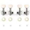 JTQYFI Ukulele Tuning PEGS di ricambio 2L2R classico stile ukulele Tuning Pegs testa macchina per 4 corde ukulele basso chitarra