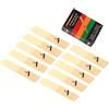 Frotox 10Pcs Sax Soprano Sib Ance Durezza Forza 1.5/2/2.5/3/3.5/4 Sassofono Ance Ad Resistenza Ance Sassofono Ance Sax Ance Sax Soprano Ance