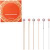 VTIDOBE 6 corde per chitarra folk in acciaio per chitarra acustica per 6 accessori classici potenti e robuste corde acustiche in acciaio folk