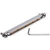 Wilgure 6 stringhe Chitarra Bridge Selle Regolabile Metal Risers Selle Selle Ponte Chitarra Acustica Sella Strumento Per Chitarra Popolare Acustica