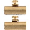 carotoe 2 pezzi eleganti design violoncello lupo eliminatori tono violoncello lupo soppressore tono in lega di alluminio violoncello lupo soppressore tono