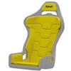 Sabelt Sim Racing Set di cuscini Sabelt Sim Racing SRS-1 per sedile 20mm Giallo-Nero