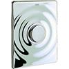 Grohe, Piastra di azionamento per cassette di risciacquo ad incasso Surf 156 x 197 mm, con interruttore a pulsante, cromato, 37069000
