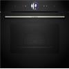 Bosch HRG7764B1, Smarter iQ700 - Forno da incasso con funzione vapore, 60 x 60 cm, prodotto in Germania, pirolisi e idrolisi, termometro per arrosti, Air Fry, schermo a colori touch screen 4D, aria