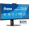 iiyama ProLite XCB3497WQSNPH-B1 Monitor PC 86,4 cm (34") 3440 x 1440 Pixel UltraWide Quad HD LED Nero [XCB3497WQSNPH-B1]