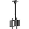 HI-ND supporto da soffitto inclinabile per schermi da 32 a 65, nero