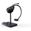 Yealink WH62 Mono UC Auricolare On-Ear DECT, Nero