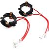 ZEPFJHE 2 Pz Luce Dell'automobile Del Faro Base Della Lampadina H7 Lampadine LED Deck Holder Per Golf 5 MK5 Assemblabile Faro Lampadina Holder Base