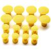 YPBEW 16 pezzi Paintles Rimozione Dent Puller Tabs Riparazioni Strumenti Set Tirare Tabs Auto Body Kit di Riparazione Auto Paintlessbody Kit di Riparazione Auto Puller