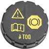 KieTeiiK 464334 Tappo serbatoio liquido freno auto Vaso olio Coperchio serbatoio interno Accessori di manutenzione Per C4 C5 301 307 2008 Tappo serbatoio olio freno automobilistico Coperchio del