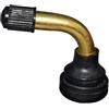 DIDILLX PVR40 50 60 70 Valvole Pneumatici Stelo 90 Gradi Bent Gomma Base Ruota Valvole Pneumatici Stelo con Tappi per Pneumatici Moto