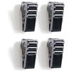 FIRST4MAGNETS Trendform® - Clip a Coccodrillo magnetiche cromate (1 Set da 4)