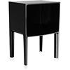 Kartell Small Ghost Buster, Comodino, 40 x 34 x H 57 cm, Nero Coprente