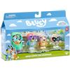 Rocco Giocattoli | Bluey Action Figure Let'S Play Chef - 4 Personaggi Grannies