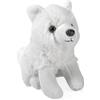 Wild Republic Pocketkins Eco Volpe Artica, Animale di Peluche, 12 cm, Giocattolo di Peluche, Realizzato con Materiali Riciclati, Ecologico
