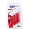 Interprox plus miniconico rosso 6 pezzi - INTERPROX - 932178419