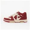 Off-White Sneakers Off-White M-Out Of Office Calf Lea-002 Off White - Coral Red