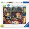 Ravensburger Puzzle 500 Pezzi Libreria da Sogno - Puzzle Adulti +14 anni, 70 x 50 cm, Puzzle per Adulti, Collezione 500 Pezzi Grandi Facili da Maneggiare