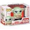 Funko Pop! Star Wars: Holiday - Grogu (The Child, Baby Yoda) - Figura in Vinile da Collezione - Idea Regalo - Merchandising Ufficiale - Giocattoli per Bambini e Adulti - Movies Fans