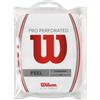 Wilson 12 Overgrip Pro Perforati Bianco