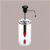 LUCGEL SRL Distributore Dosatore Dispenser per Salse Creme Spalmabili Marmellate Finiture Nere 1650 ml