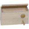 Nobby Wellensittich - Nido con Fori a Destra, 28,5 x 14,0 x 14,0 cm
