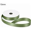 ETM Nastro Doppio Raso Colore Verde Salvia 10 mm x 50 mt