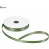 ETM Nastro Doppio Raso Colore Verde Salvia 6 mm x 50 m