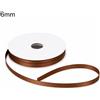 ETM Nastro Doppio Raso Colore Mocha Mousse 6 mm x 50 m