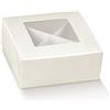 Scotton Scatola Pratica con Divisorio 100 x 100 x 40 Mm Bianco 10 Pz