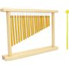 Campanello Eolico 20 Note Mazzuolo Incluso Campanella Eolica Legno Metallo