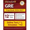 Test Prep Books GRE Prep Book 2026-2027: 12 Practice Tests and GRE Study Guide: [15th Edition]