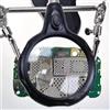 Denash Stazione di Saldatura con Lente d'ingrandimento a Luce LED Regolabile per Mano, Morsetto Ausiliario per Saldatura di Terza Mano per Lavori di Precisione di Riparazione Elettronica