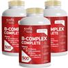 Noebis Pharma Vitamina B Complex + Vitamina C - 500 Compresse 3 Pc Com
