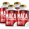Noebis Pharma Maca 4:1 + L-Arginina - 240 Compresse 4 Pc Compresse