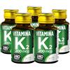 Noebis Pharma Vitamina K2 MK-7 - 200 µg - 240 Compresse 5 Pc Compresse